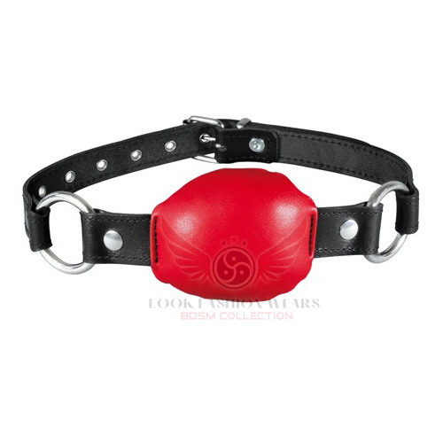 Stuffer Red Leather Ball Gag