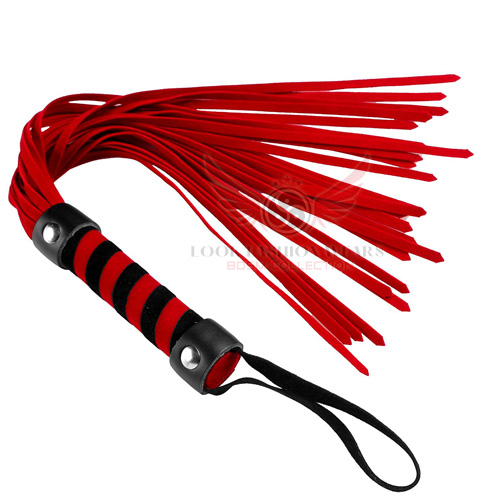 Suede Red Flogger