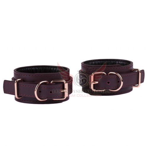 Genuine Leather Ankle Cuffs Restraints