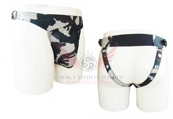 Men’s Camouflage Jockstrap with Pouch