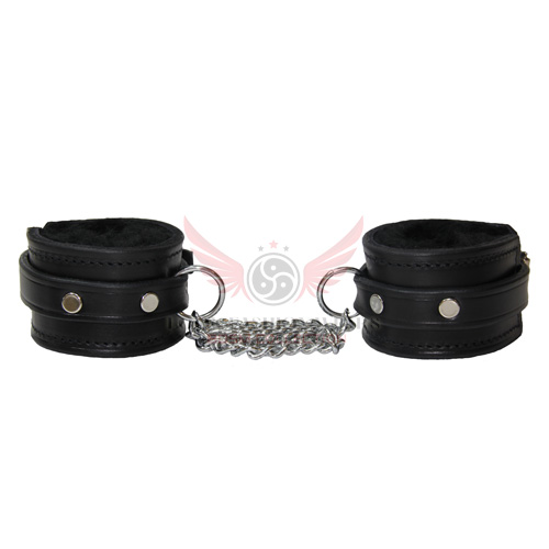 Sheepskin Lined Light Weight Handcuffs Wrist Restraints