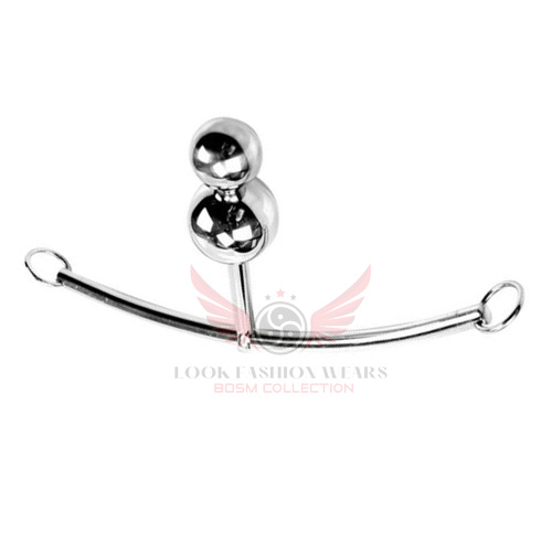 Stainless Steel Double Ball Bondage String Hook 30mm & 40mm