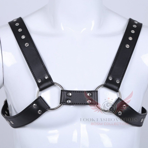 Men’s Leather Body Chest Harness