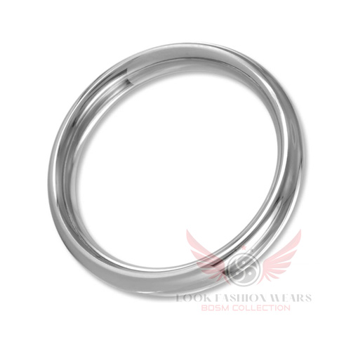 Stainless Steel Donut Cock Ring 10mm