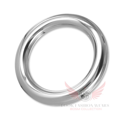 Stainless Steel Round Cock Ring 10mm