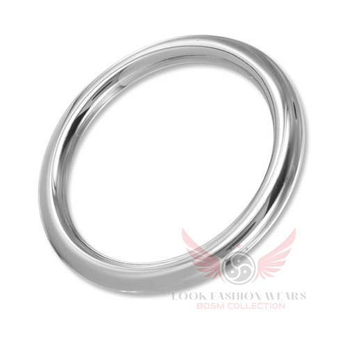 Stainless Steel Round Cock Ring 6mm