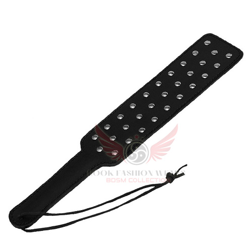 Heavy Duty Studded Leather Paddle