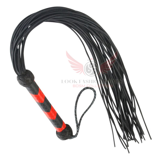 Real Leather Stingy Laces Tassels Flogger