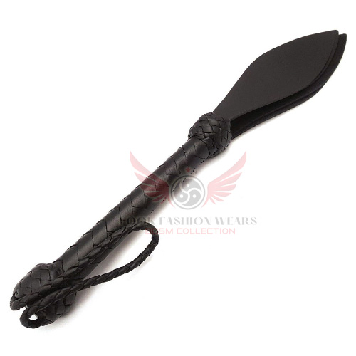 Strict Black Leather Paddle